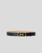 LOU LEATHER BELT Black Gold - BELT