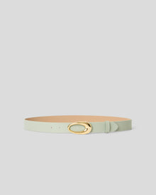 DAPHNE LEATHER BELT Mint Gold - BELT