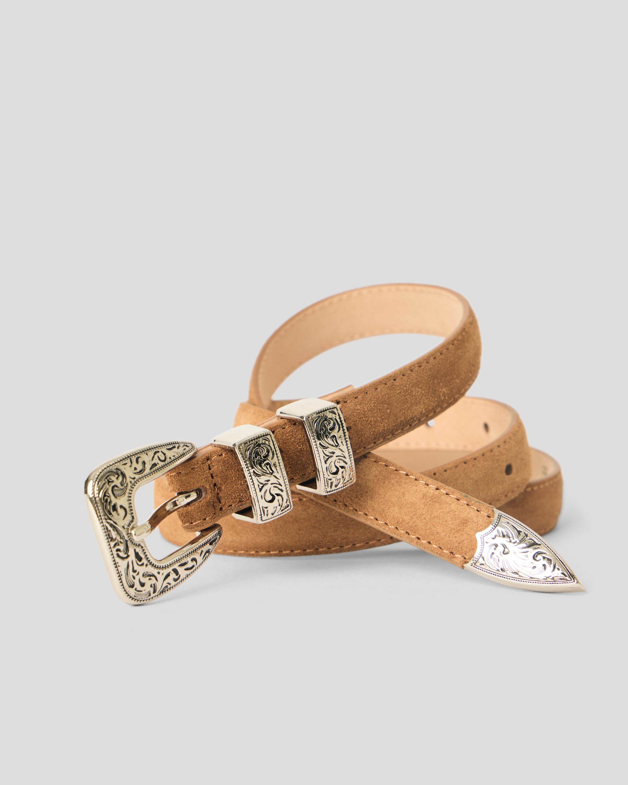 GUNNAR SUEDE BELT - BELT
