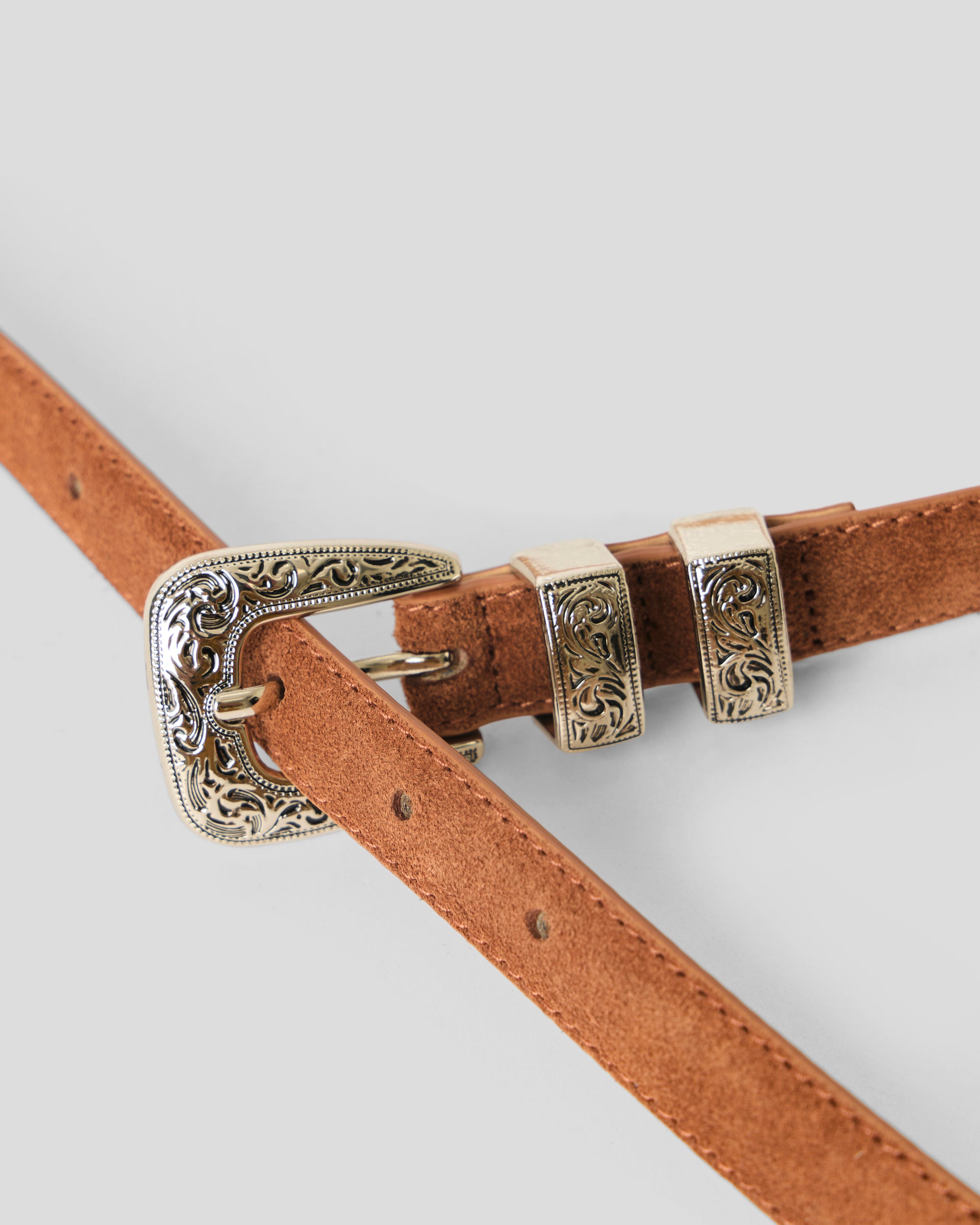 GUNNAR SUEDE BELT - BELT