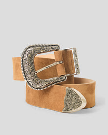 FRANK SUEDE BELT - BELT