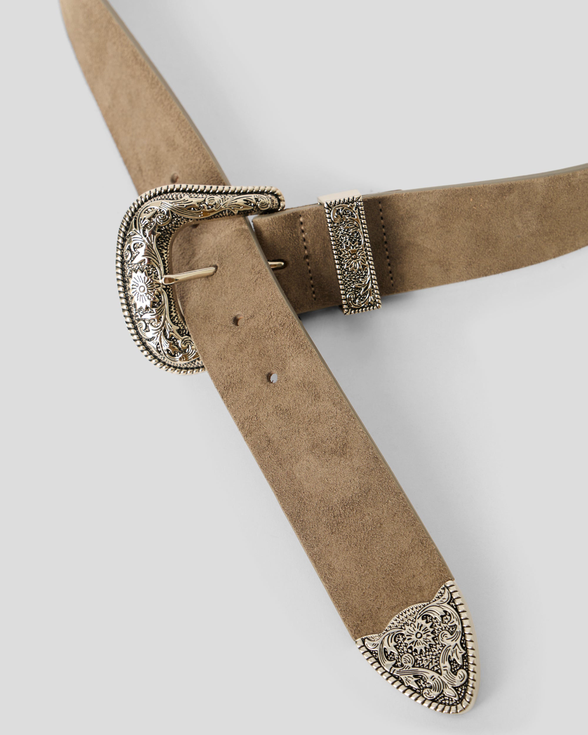 FRANK SUEDE BELT - BELT