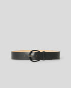 KELLEN LEATHER BELT Black - BELT