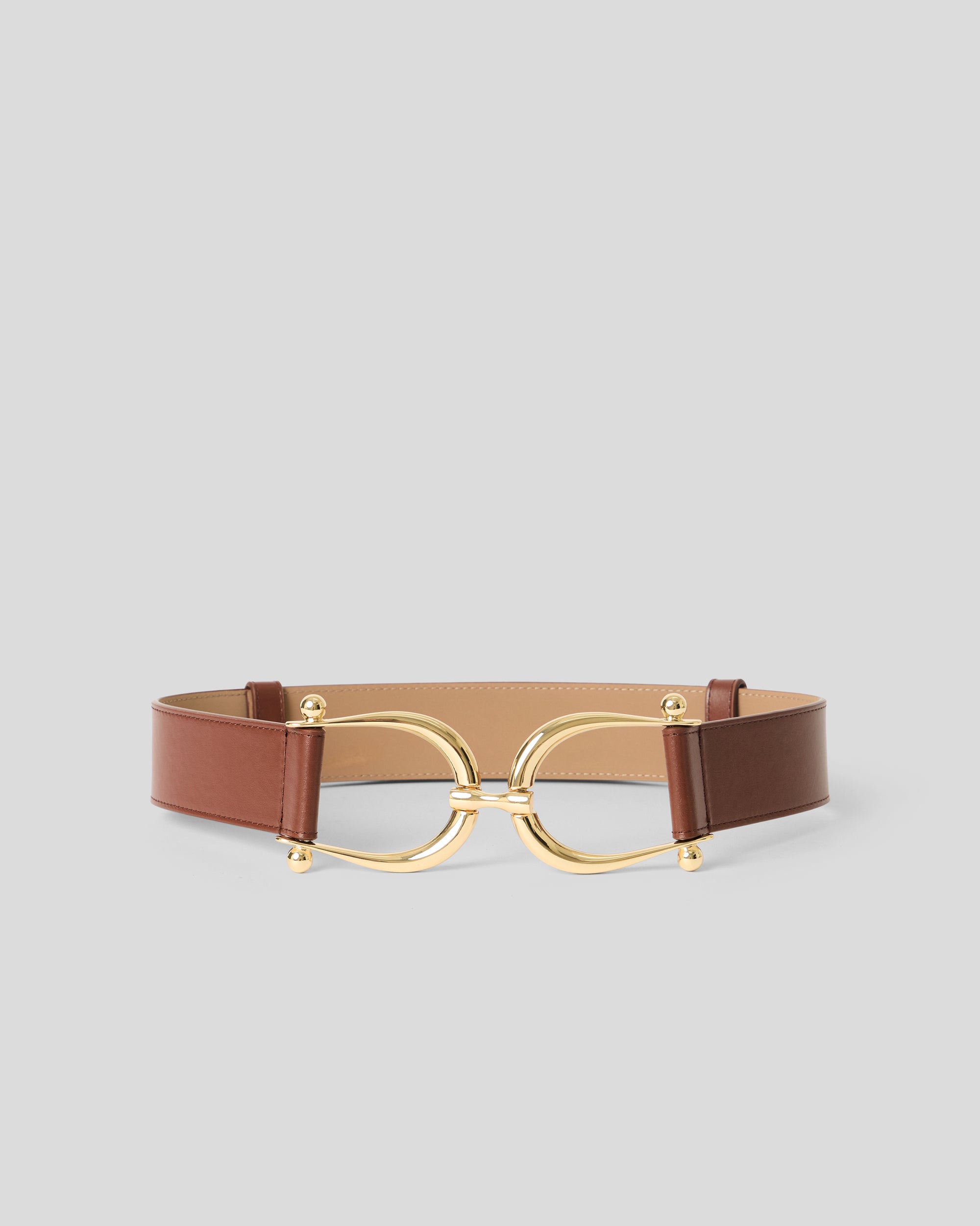 GRANT LEATHER BELT Madeira Gold - BELT