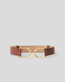 GRANT LEATHER BELT Madeira Gold - BELT