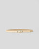 KAT LEATHER BELT Latte Silver - BELT