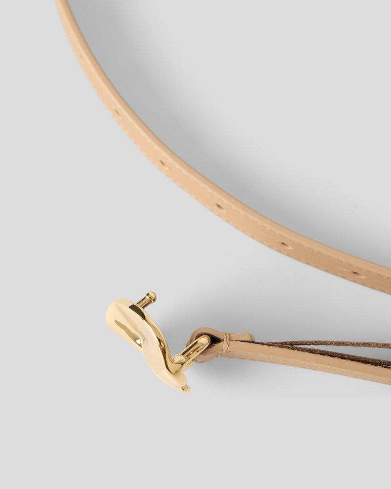 ALLEGRA LEATHER BELT - BELT