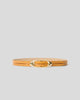 CANDICE CROCO LEATHER BELT - BELT