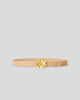 FLORIAN LEATHER BELT Biscuit Gold - BELT