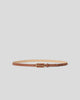ELODIE NUBUCK BELT Brownie Gold - BELT