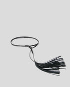 CAROLINE WRAP LEATHER BELT Black - BELT