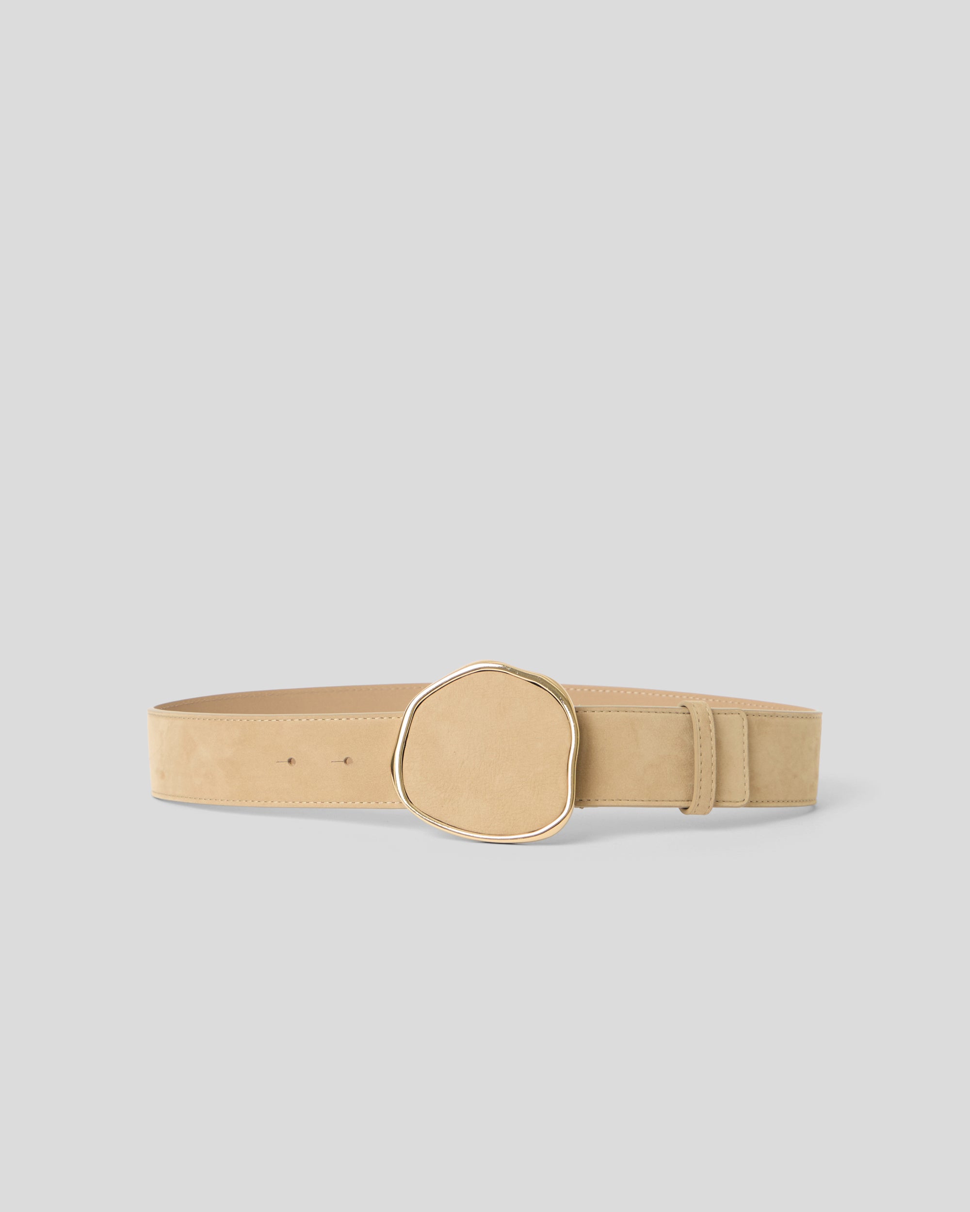 IMOGEN NUBUCK BELT Macchiato Gold - BELT