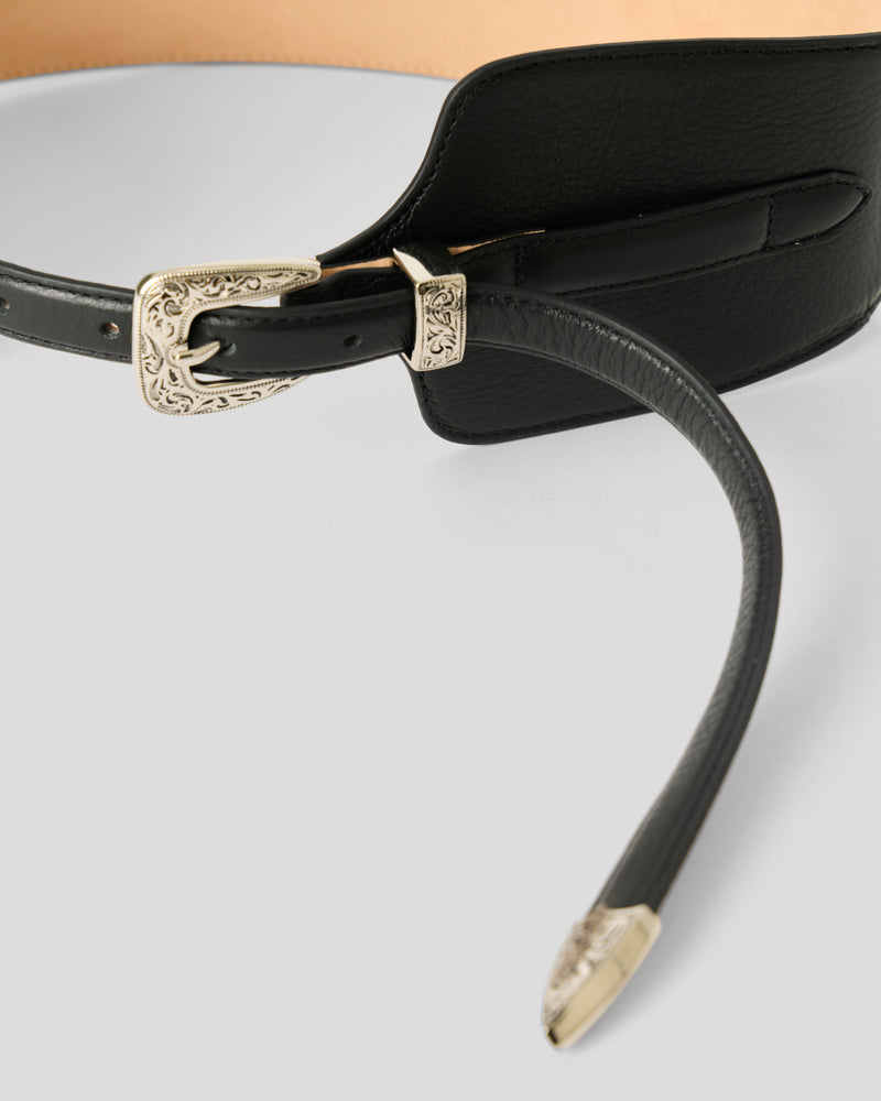 LORETTA LEATHER BELT