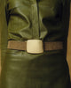 LEIGHTON CROCO SUEDE BELT - BELT