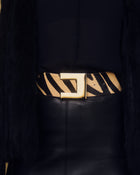 NATHAN CALF-HAIR LEATHER BELT - BELT