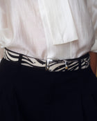 ESTI CALF-HAIR BELT