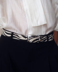 ESTI CALF-HAIR BELT