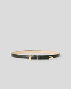 LEO LEATHER BELT Black Gold - BELT