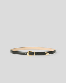 LEO LEATHER BELT Black Gold - BELT