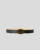 AGATA LEATHER BELT Black Tiger Eye - BELT