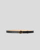 KIMANI LEATHER BELT Black Tiger Eye - BELT