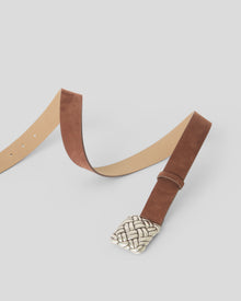 WEAVER NUBUCK BELT - BELT