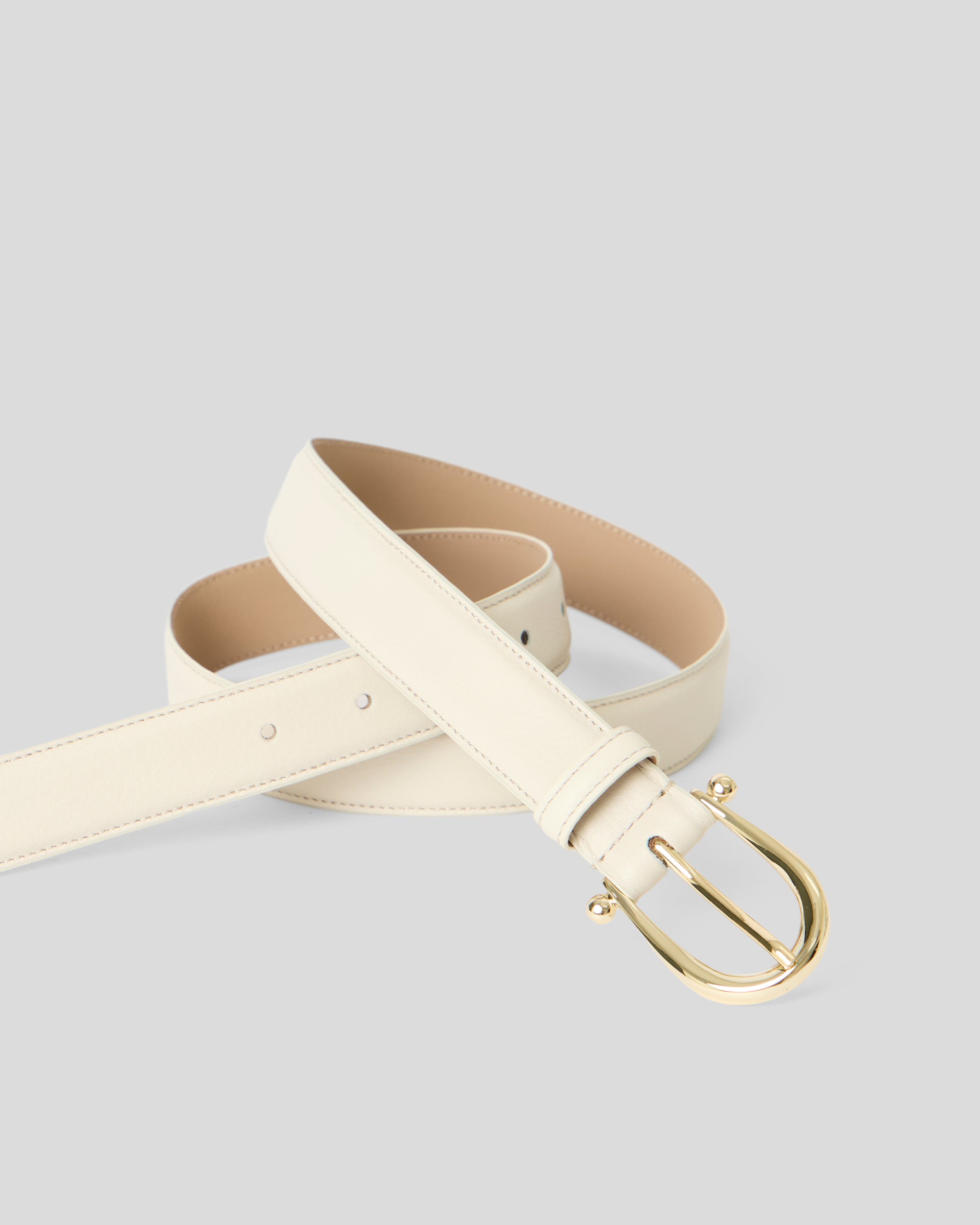 CAMILLE LEATHER BELT - BELT
