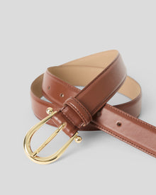 CAMILLE LEATHER BELT - BELT
