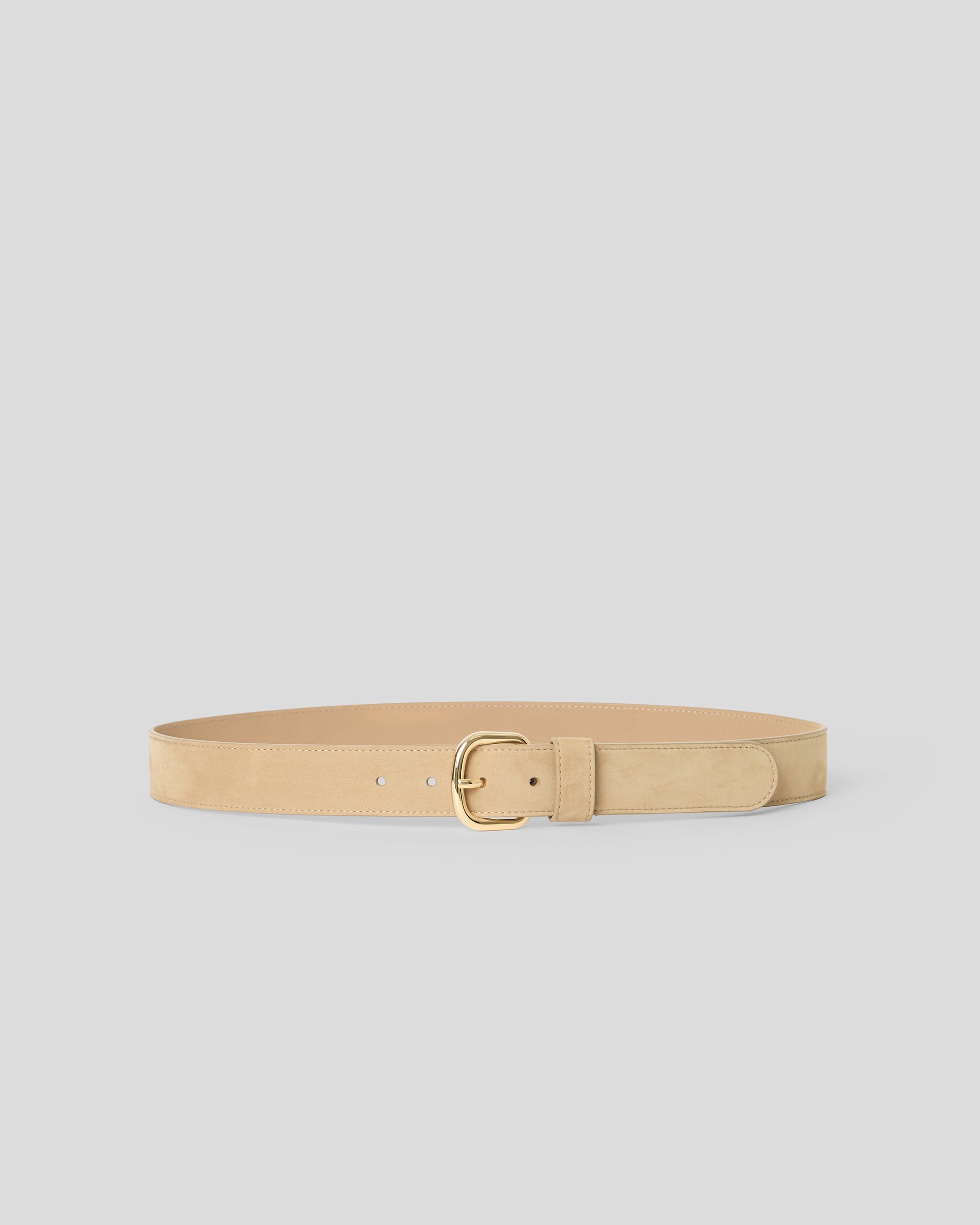 GEORGE NUBUCK BELT Macchiato Gold - BELT
