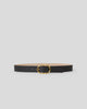 KYRA LEATHER BELT Black Gold - BELT