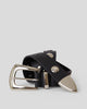 JORDANA MINI MOTO LEATHER BELT - BELT