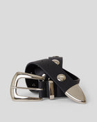 JORDANA MINI MOTO LEATHER BELT - BELT