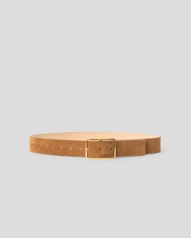 MILLA SUEDE BELT Bronze Gold - BELT