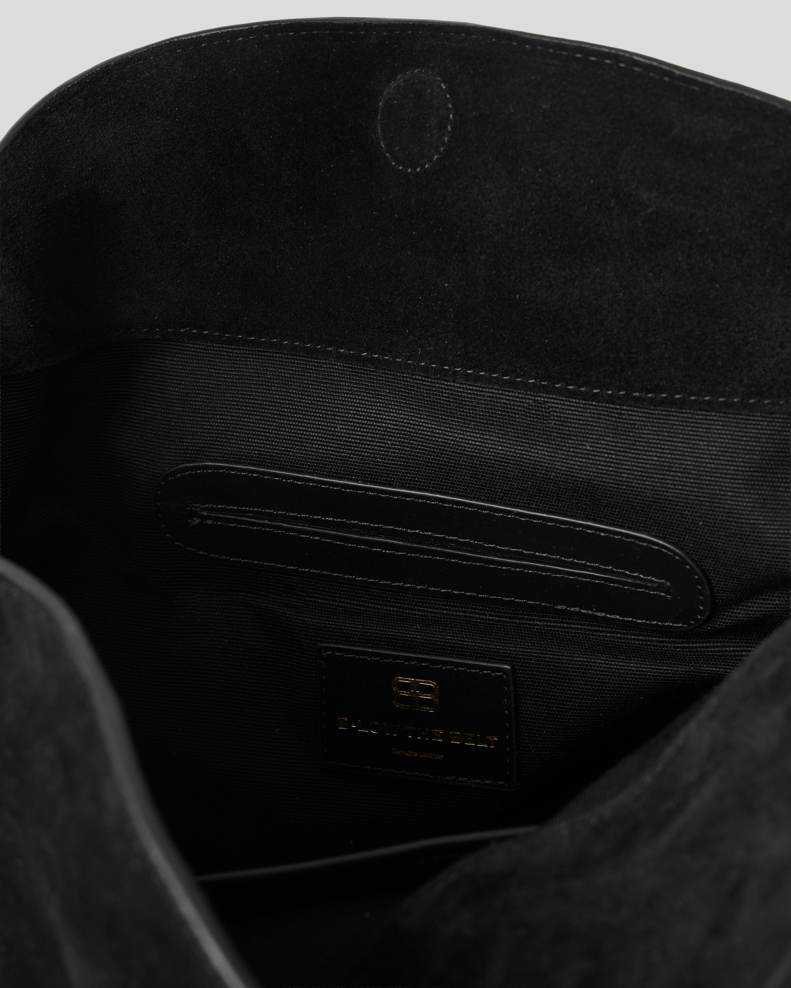 ROWE SUEDE BUCKET BAG - HANDBAGS