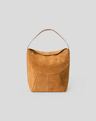 ROWE SUEDE BUCKET BAG Cuoio - HANDBAGS