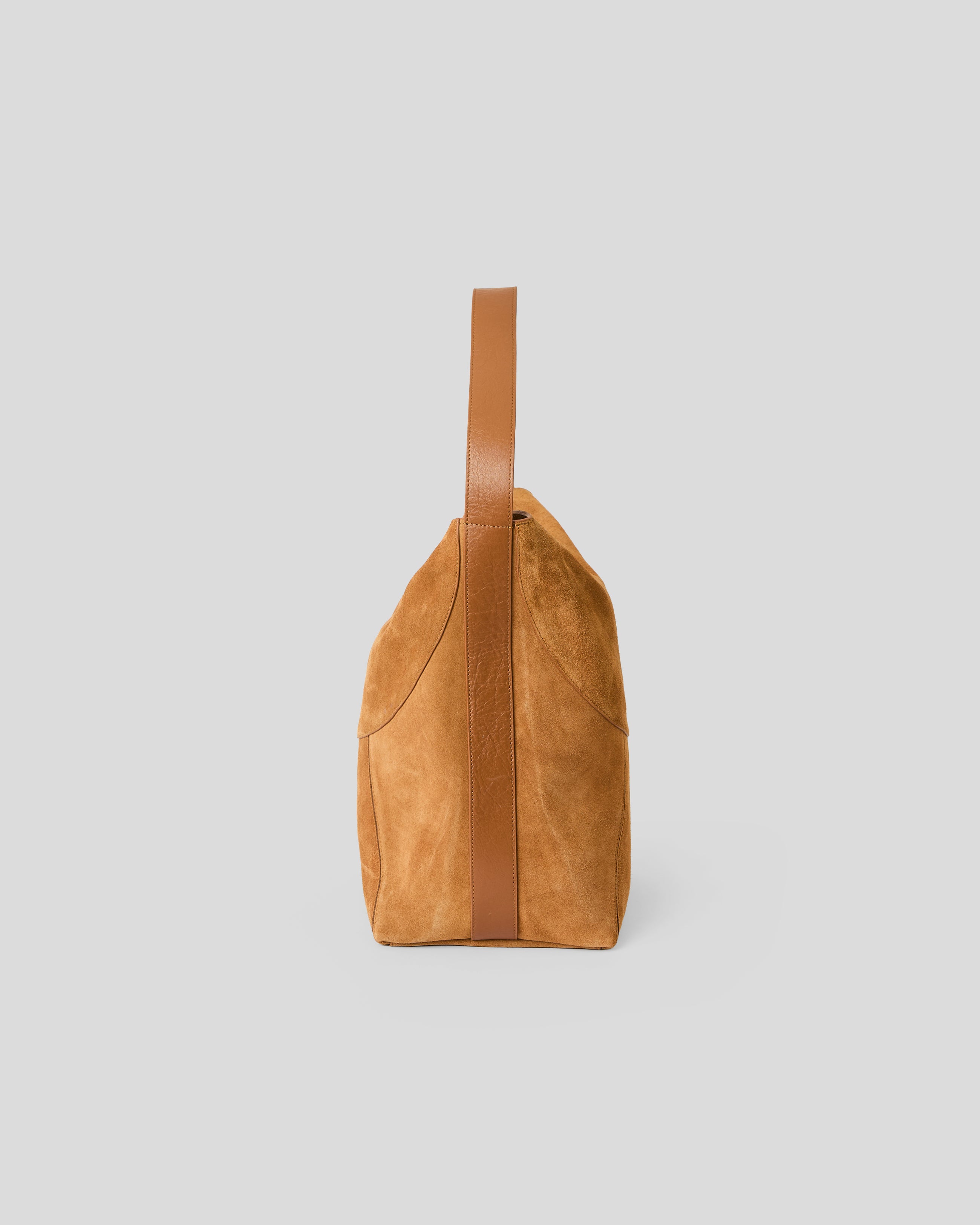 ROWE SUEDE BUCKET BAG - HANDBAGS