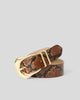 KODA PYTHON LEATHER BELT - BELT