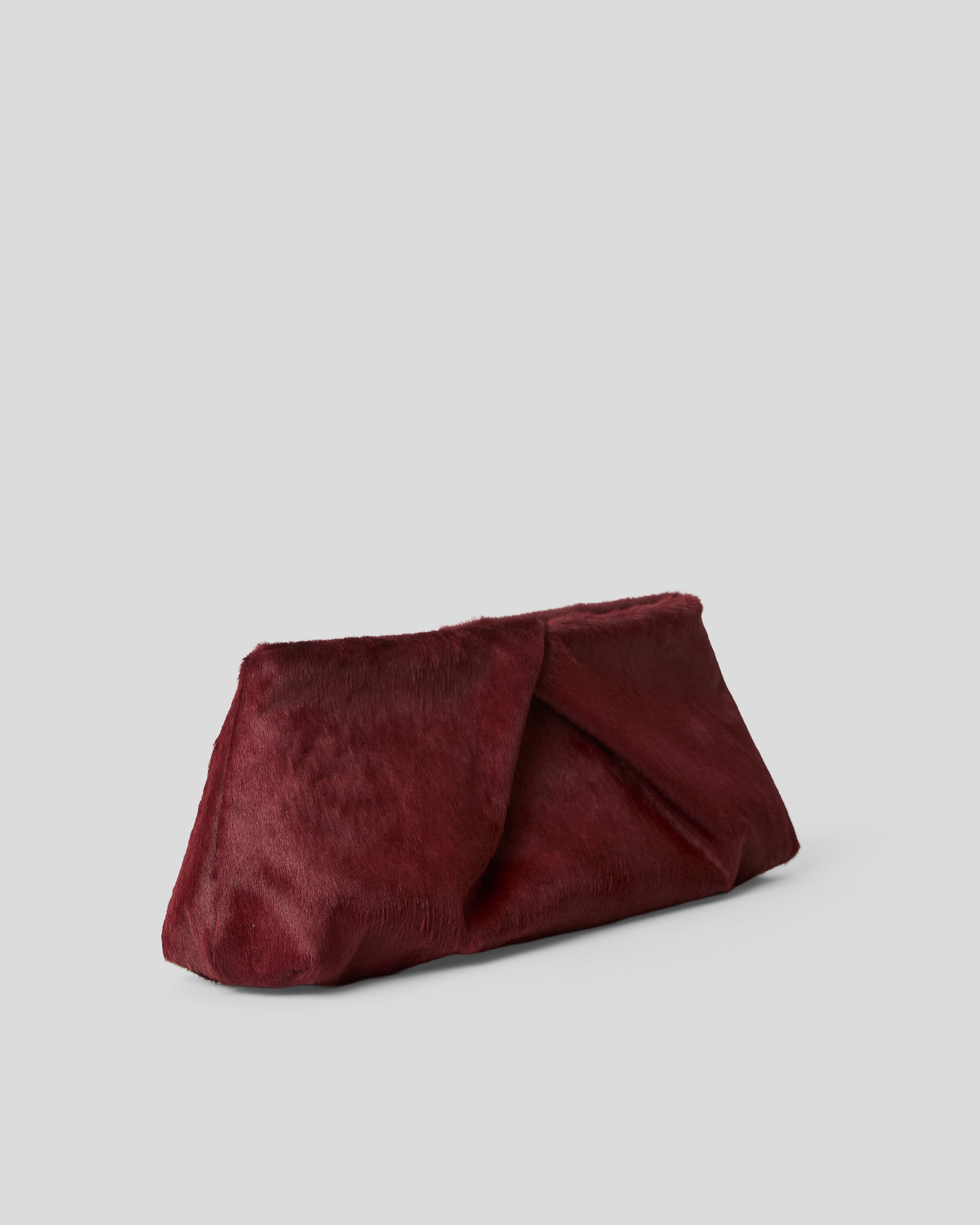JINO CALF-HAIR CLUTCH - HANDBAGS