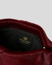 JINO CALF-HAIR CLUTCH - HANDBAGS