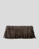 MELROSE LEATHER CLUTCH Chocolate - HANDBAGS