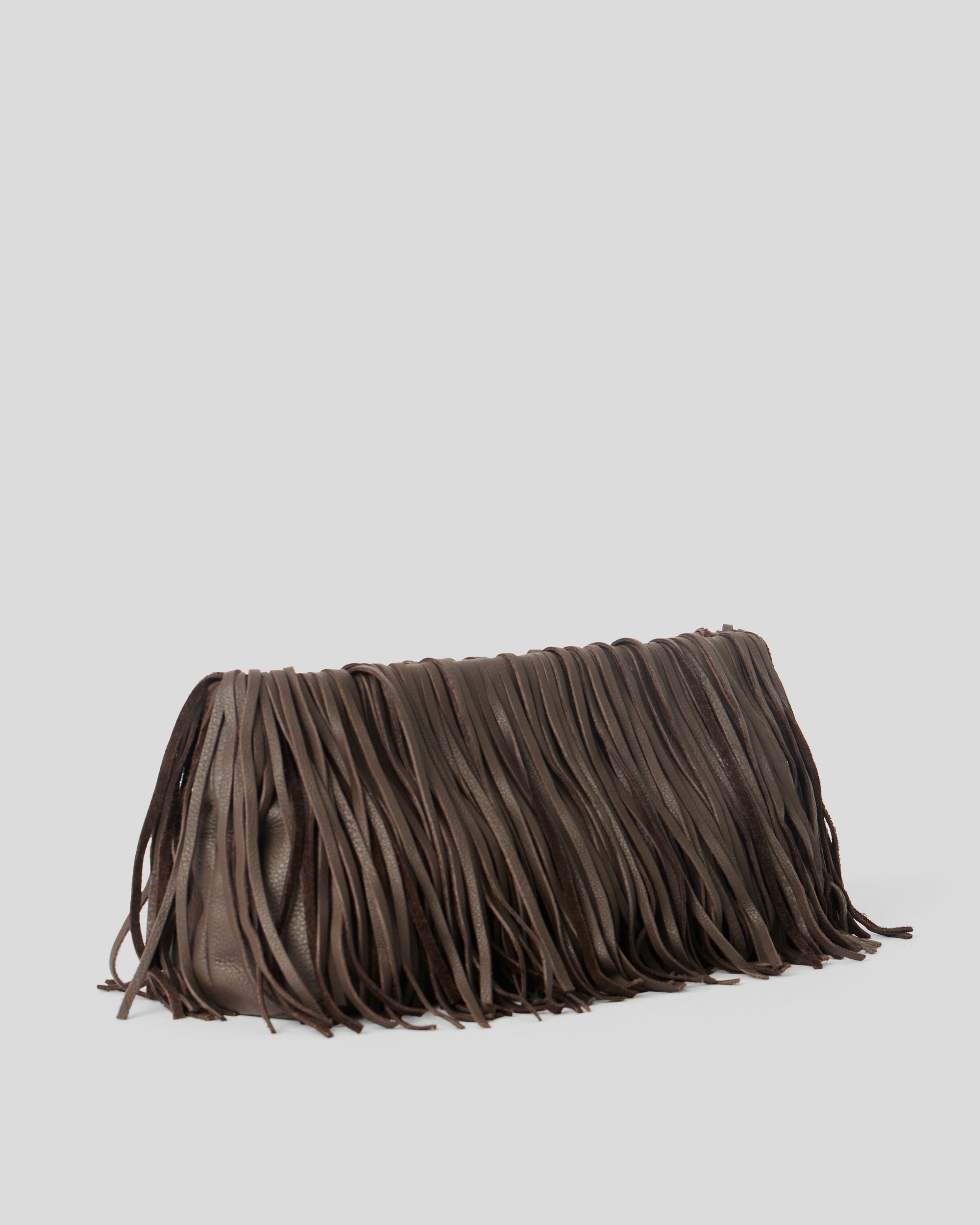 MELROSE LEATHER CLUTCH - HANDBAGS