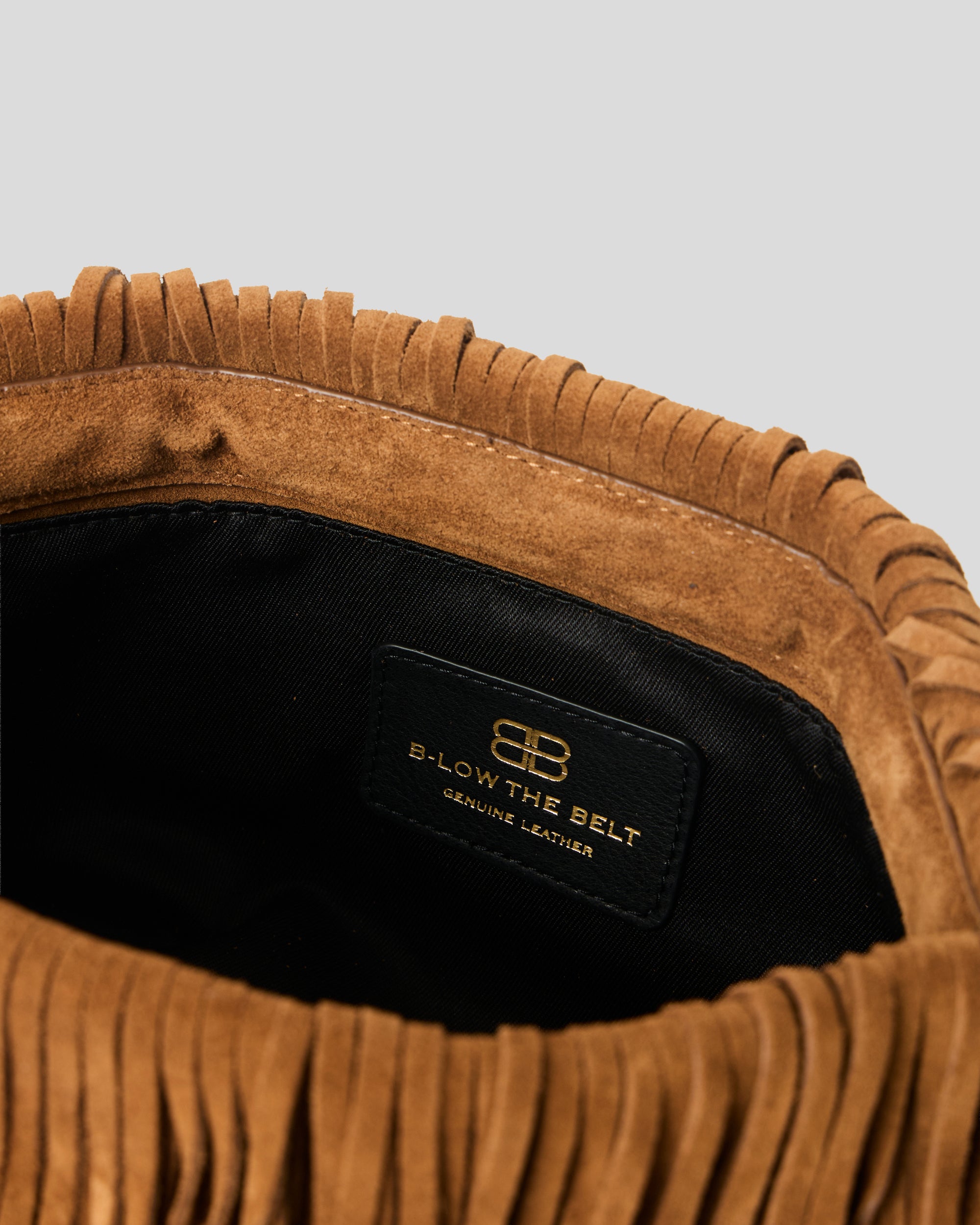MELROSE SUEDE CLUTCH - HANDBAGS