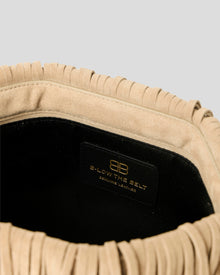 MELROSE SUEDE CLUTCH - HANDBAGS