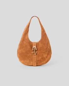RUMI SUEDE HOBO Sienna Gold - HANDBAGS