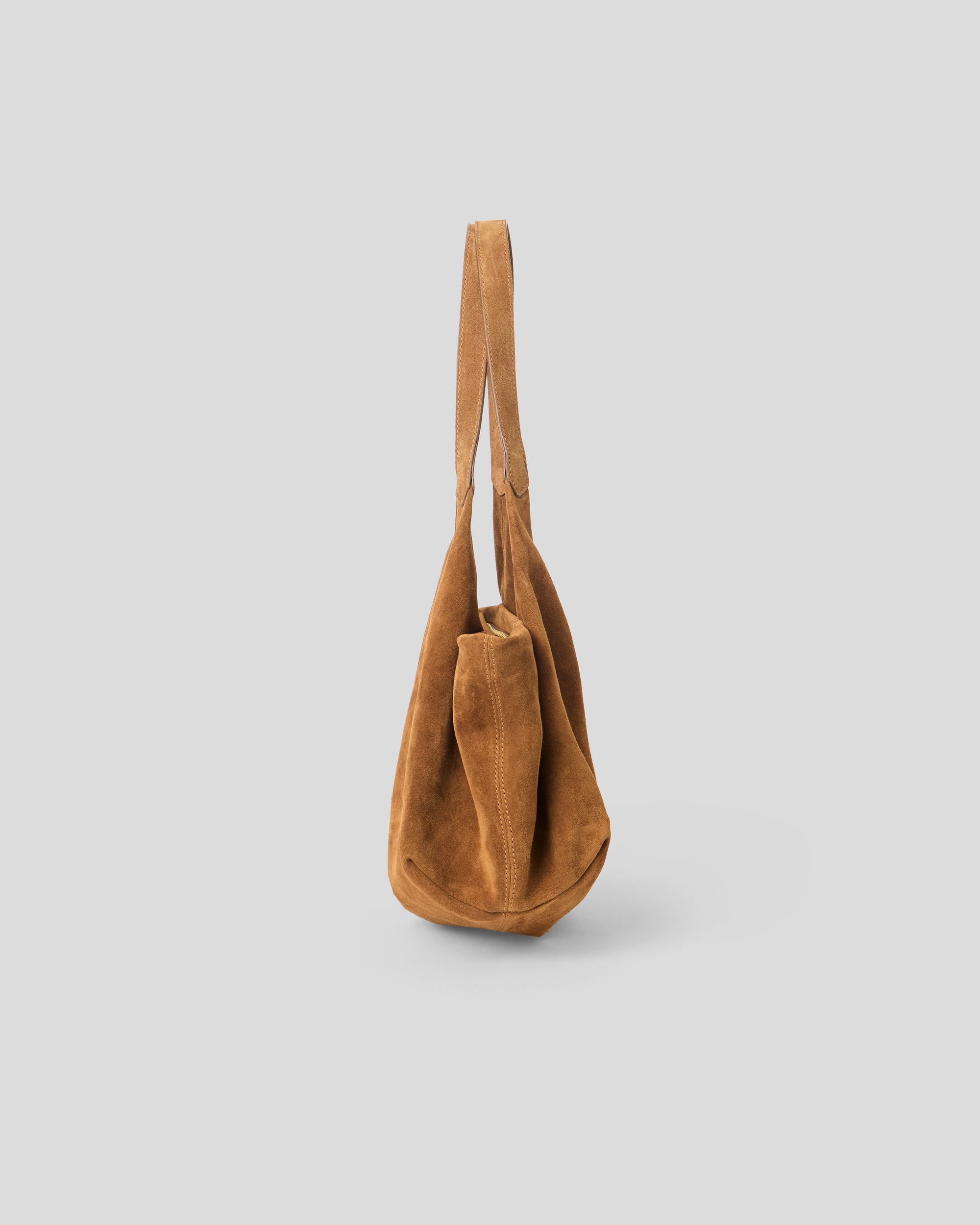 CARTER SUEDE SHOULDER BAG - HANDBAGS