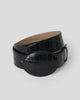 MABEL CROCO LEATHER BELT - BELT