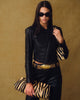 JOAN CALF-HAIR SHOULDER BAG - HANDBAGS