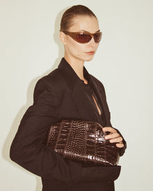 CATE CROC CLUTCH - HANDBAGS