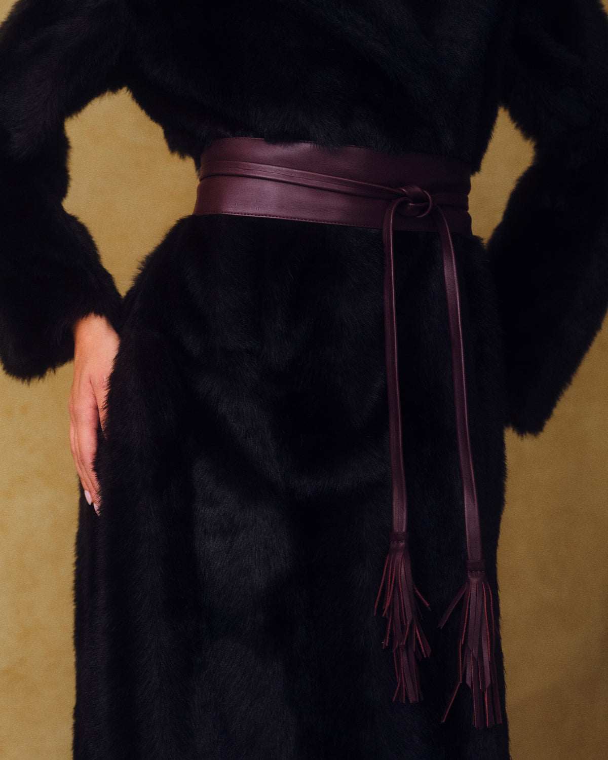 AALIYAH LEATHER WRAP - BELT