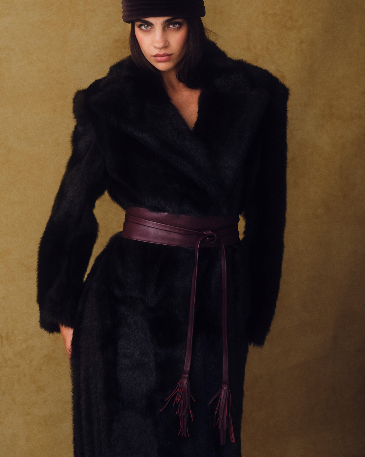 AALIYAH LEATHER WRAP - BELT